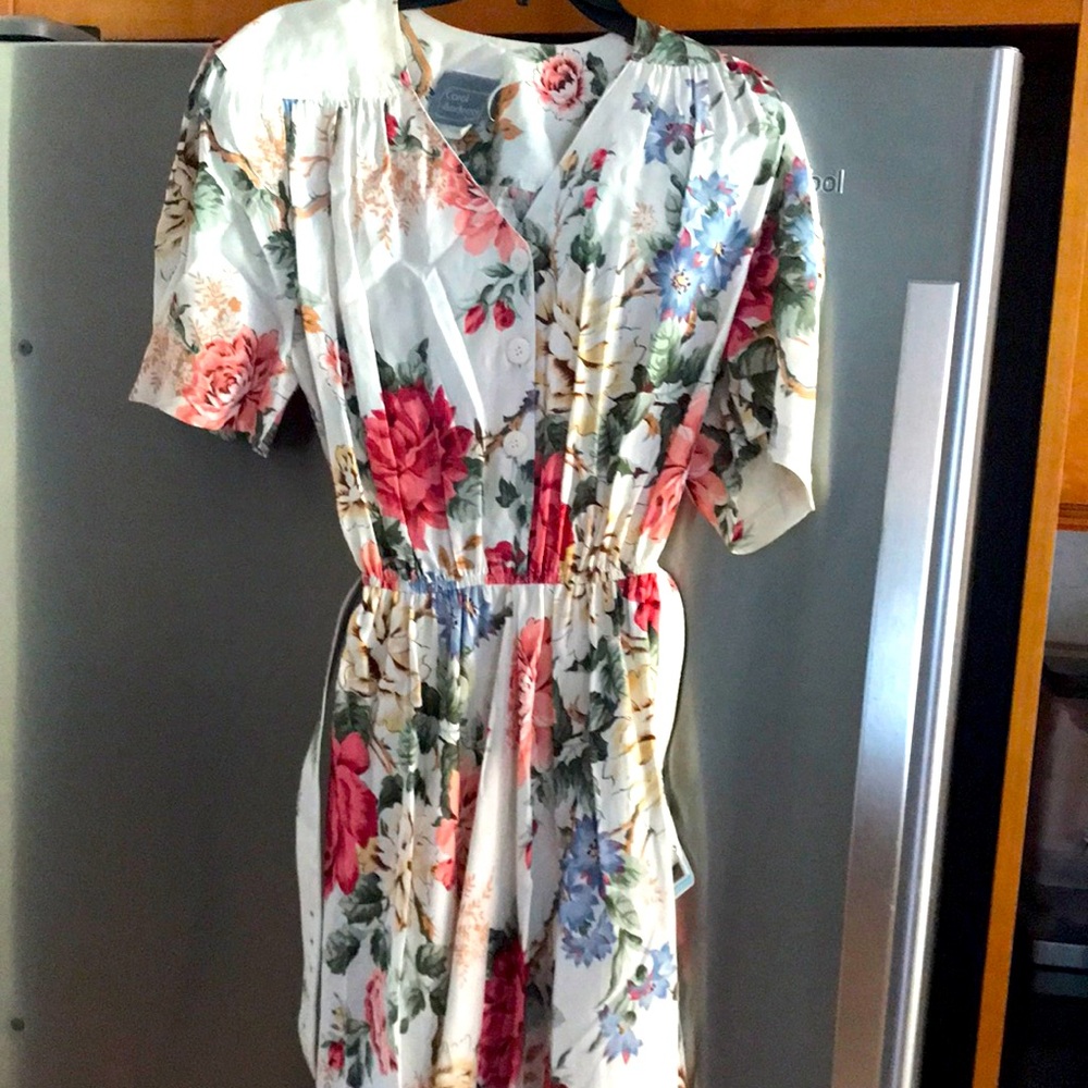 Carol Anderson Womens Flowery Dress